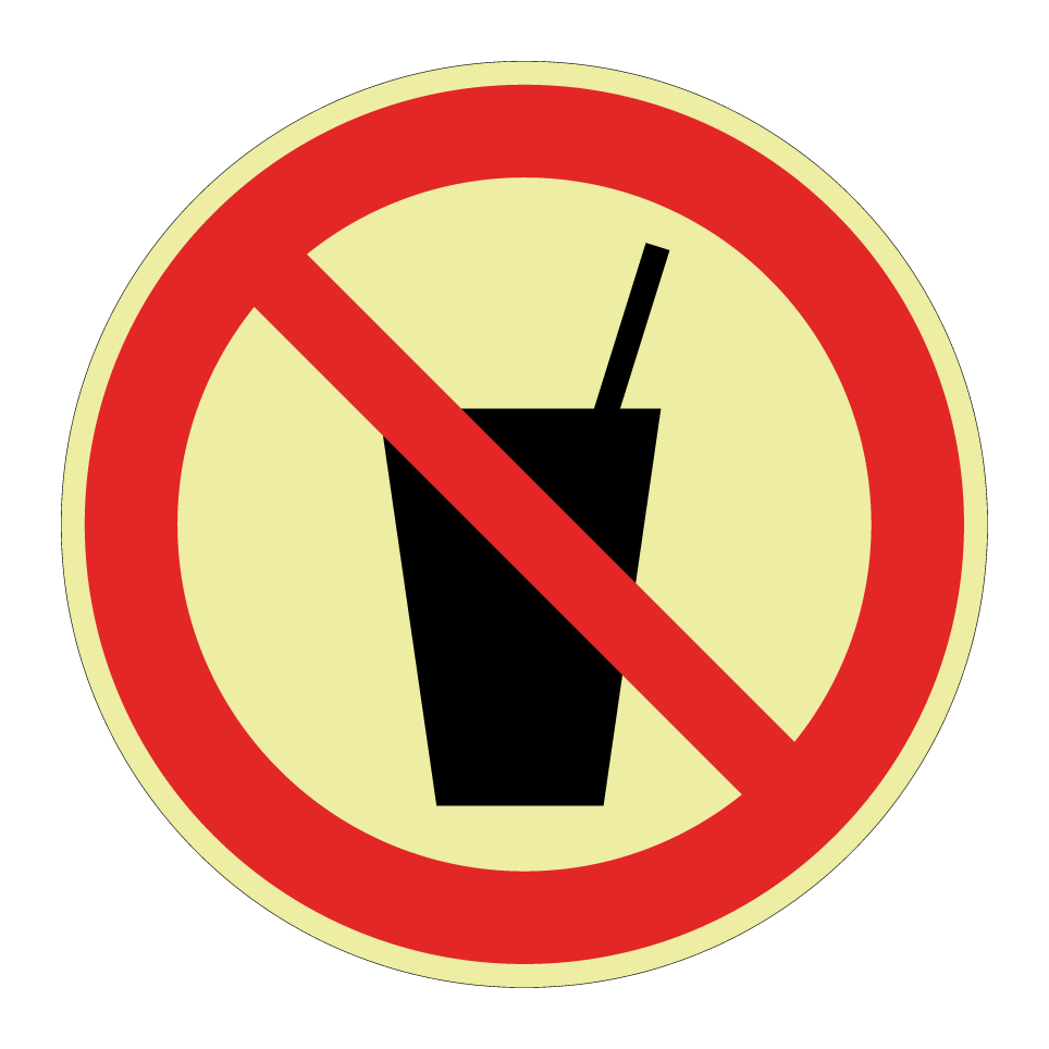 Pas de boissons gazeuses
