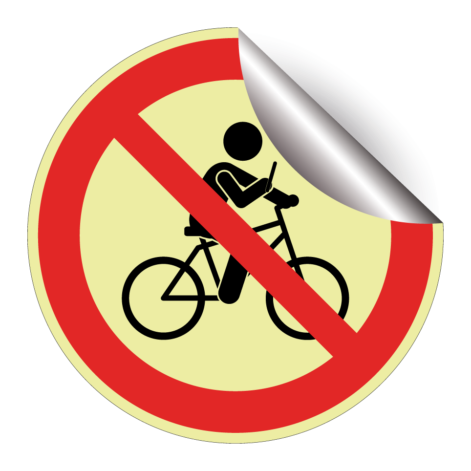 Interdiction de faire du vélo en utilisant le téléphone