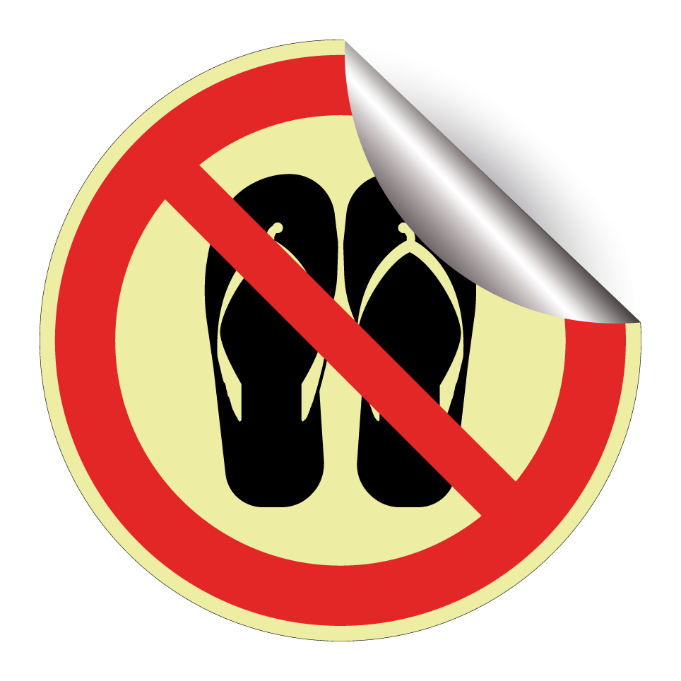 Pas de tongs