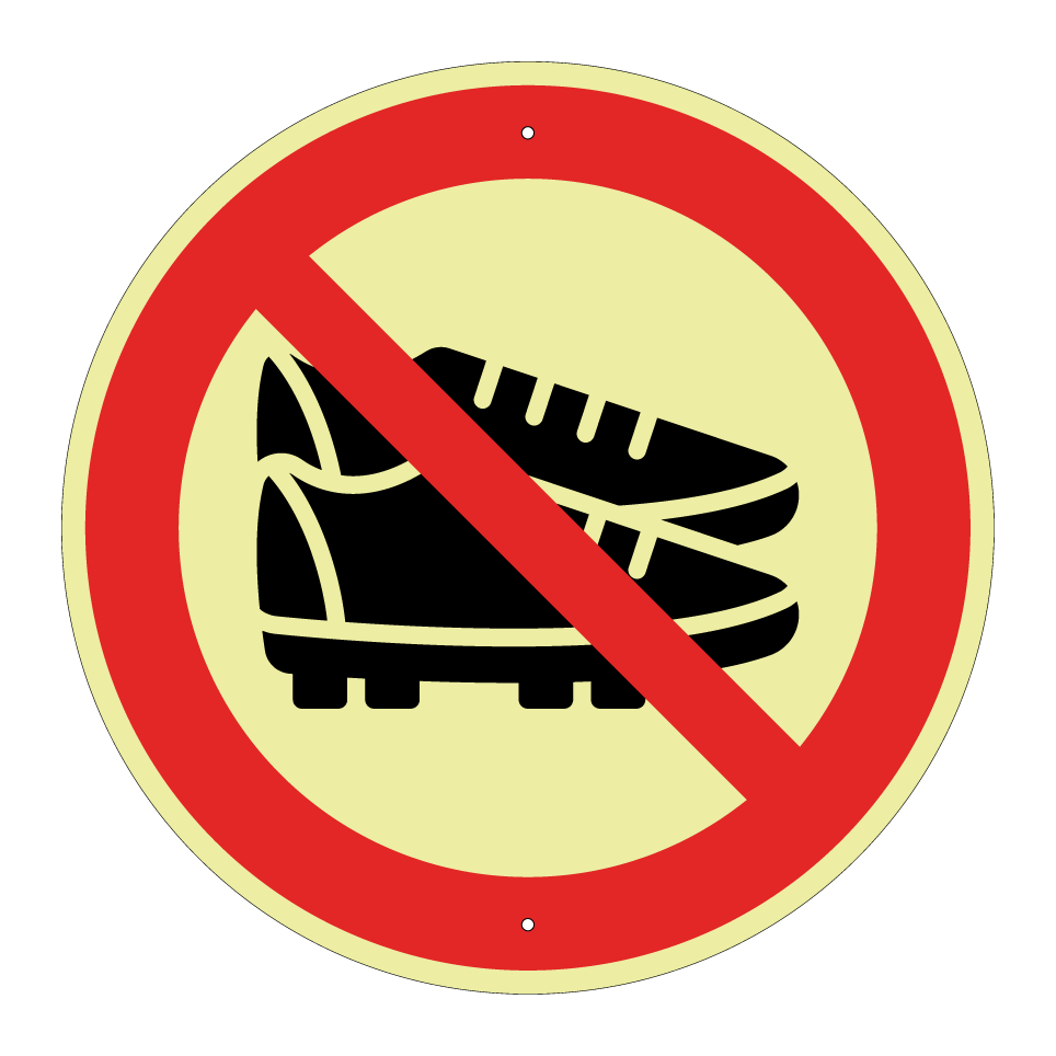 Pas de chaussures de football