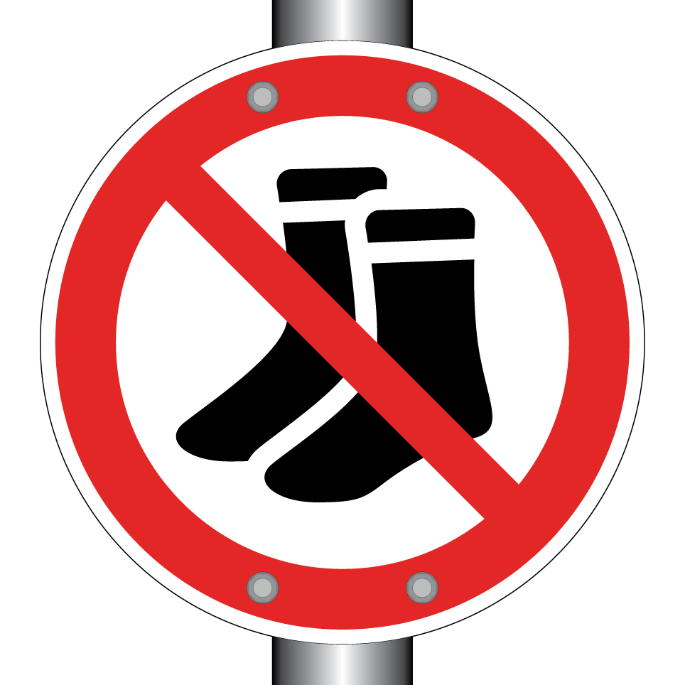 Pas de chaussettes