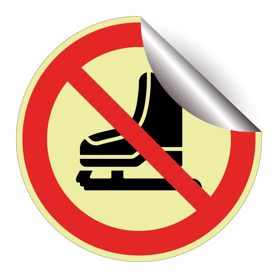 Pas de patins à glace