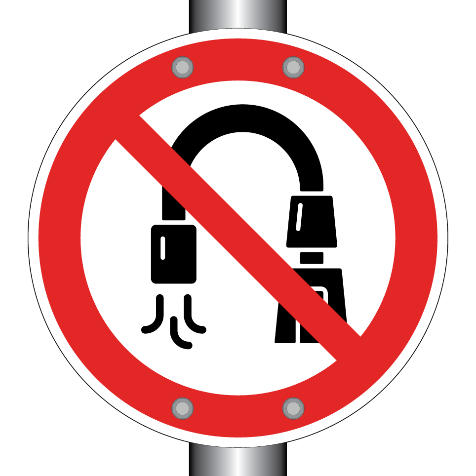 Ne pas utiliser l’aspirateur