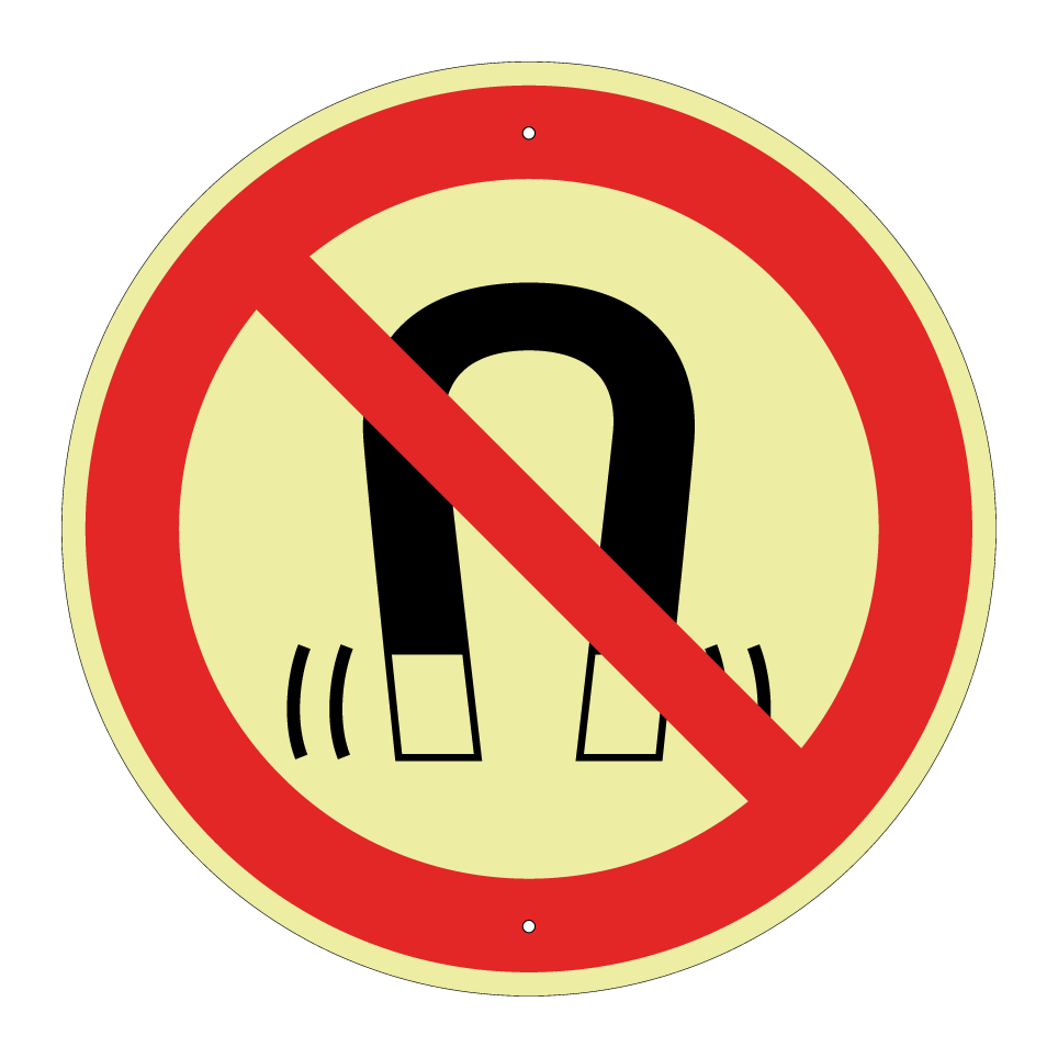 Pas d'aimants