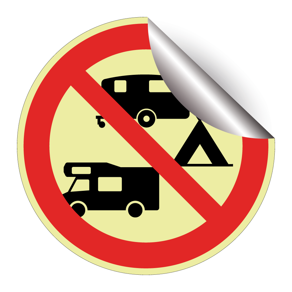 Camping ou caravanes interdits