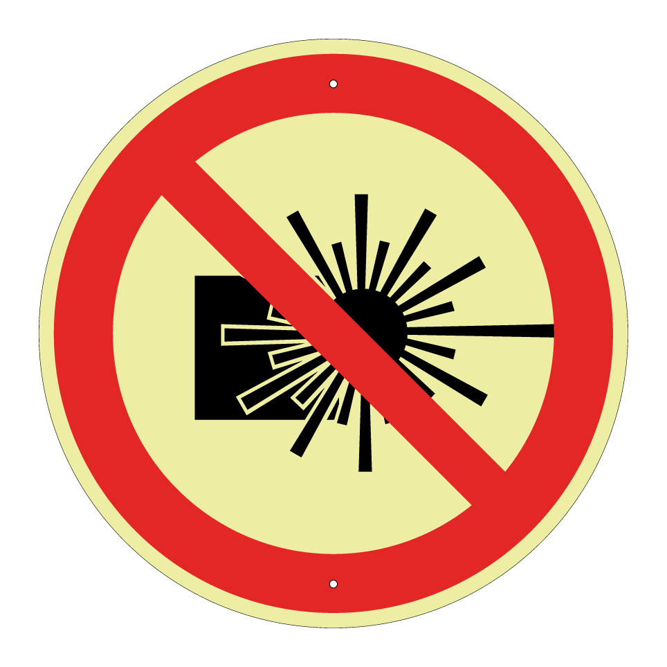 Pas de faisceaux laser