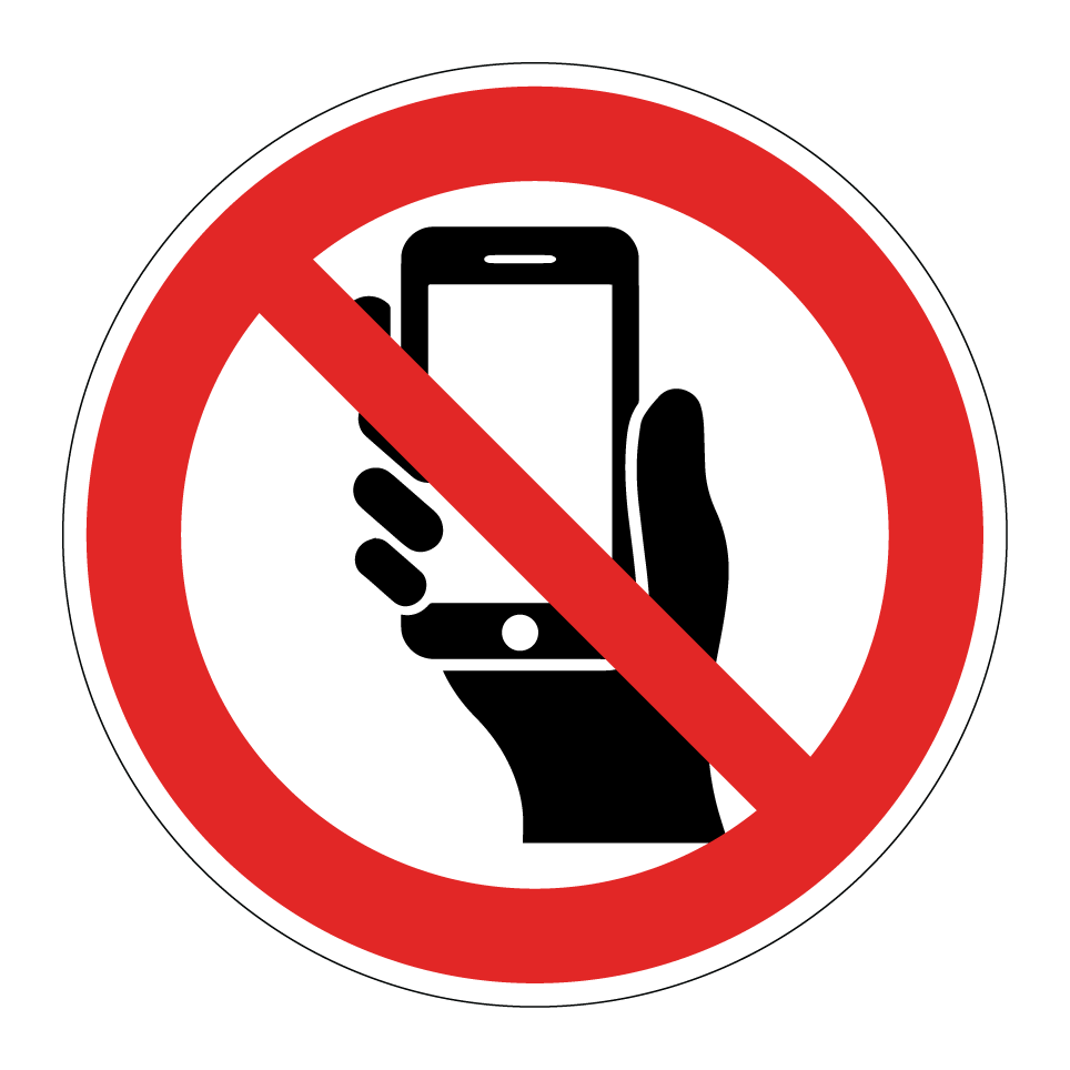 Pas d'utilisation du téléphone