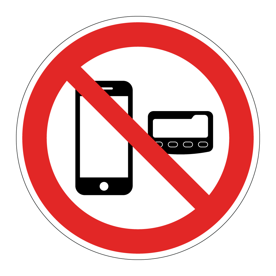 Téléphones portables ou téléavertisseurs interdits