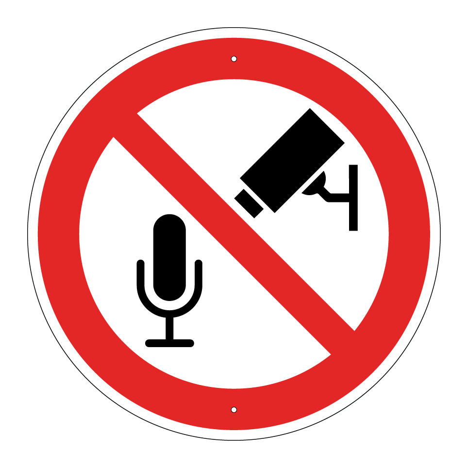 Aucune surveillance audio ou vidéo