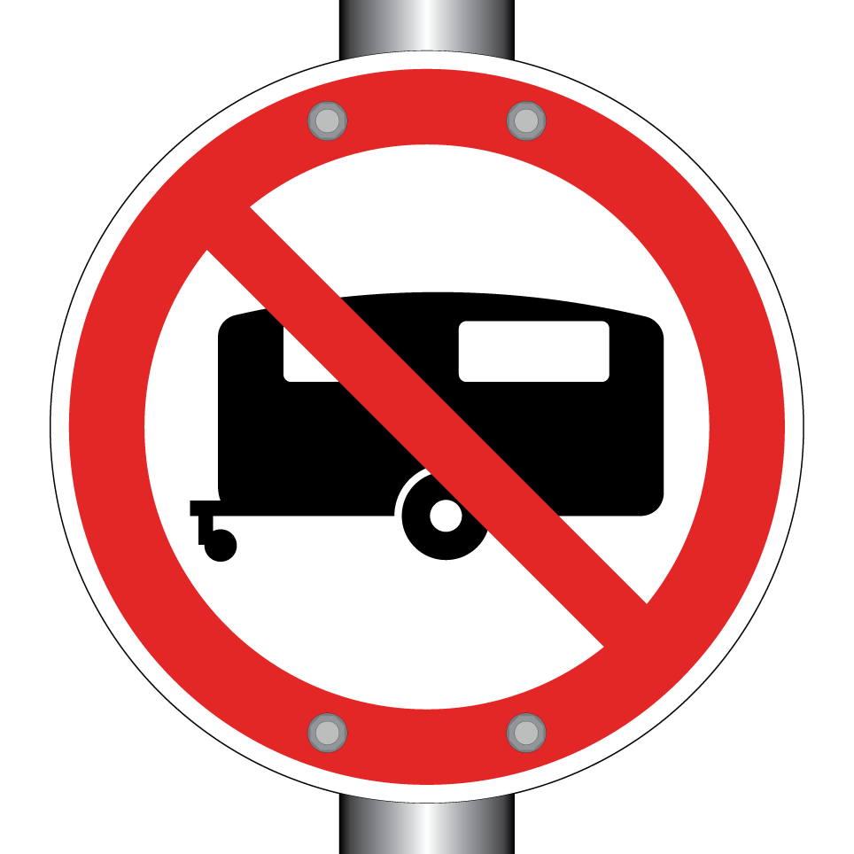 Pas de caravanes