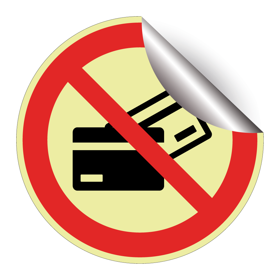 Pas de paiement par carte
