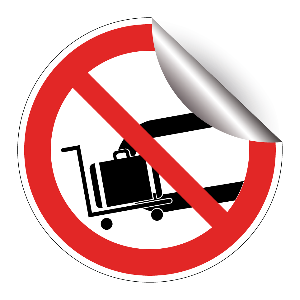 Pas de bagages sur le tapis roulant