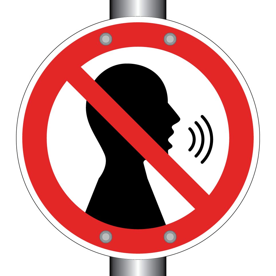 Interdiction de parler