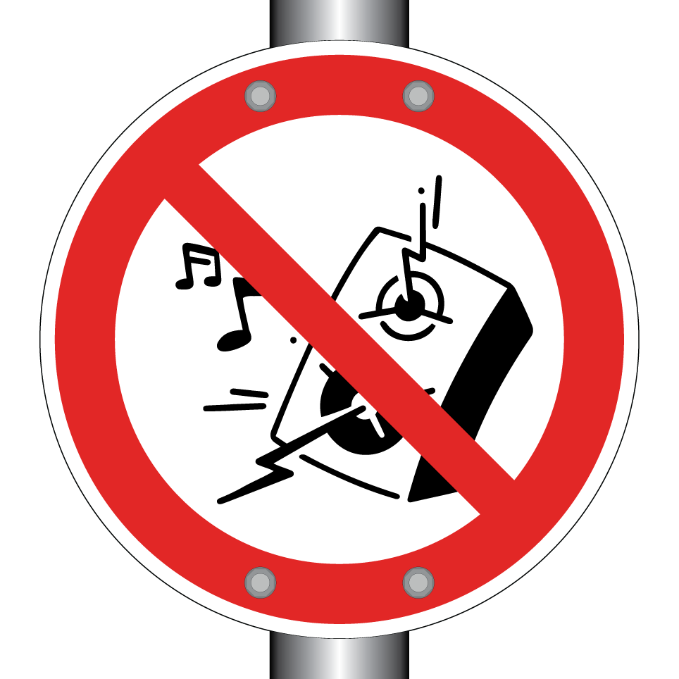 Pas de musique forte