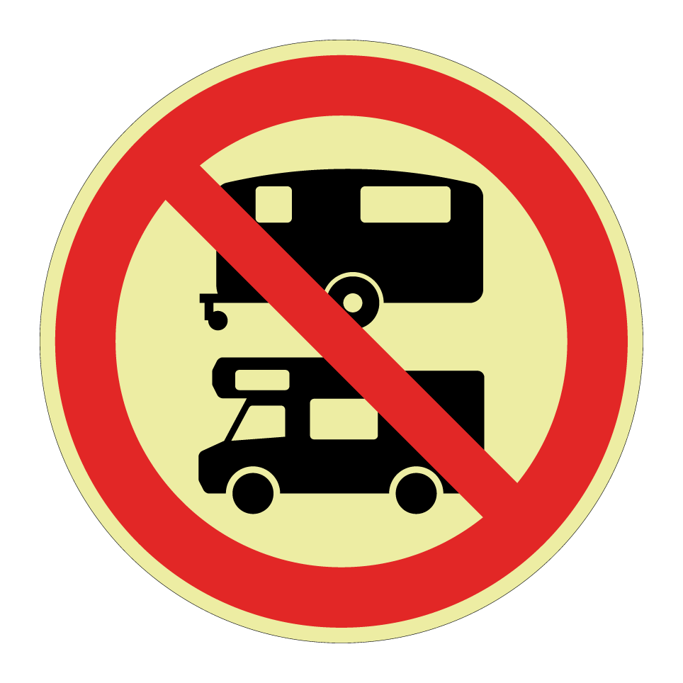 Interdiction aux caravanes et aux camping-cars