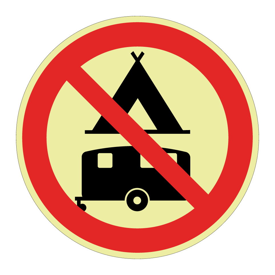 Caravanes et camping interdits