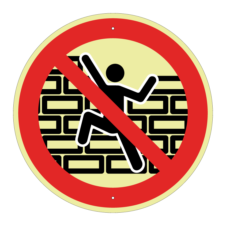 Interdiction de grimper