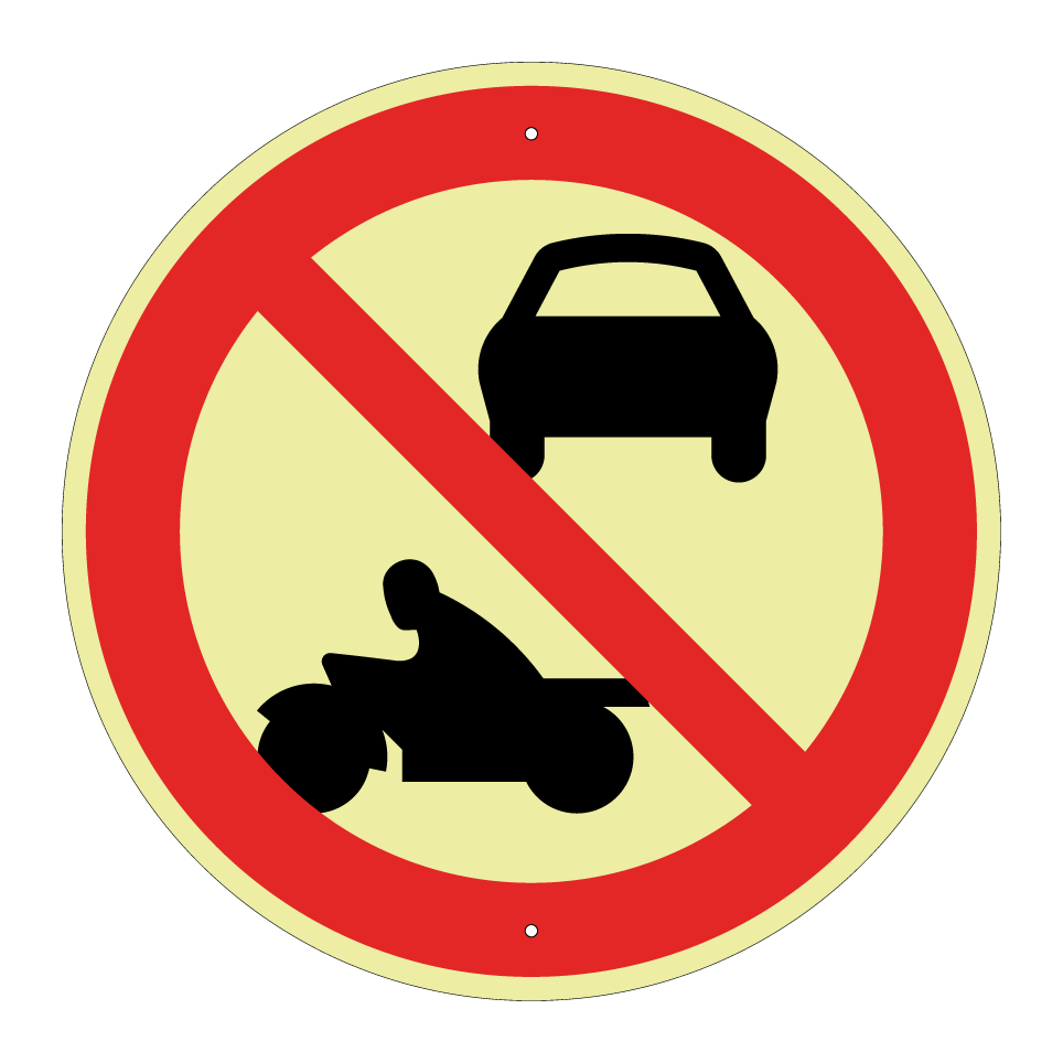 Aucune voiture ni motocyclette