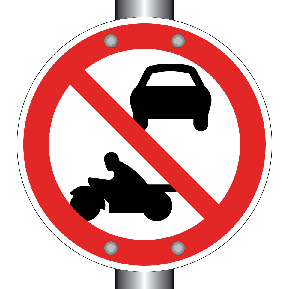Aucune voiture ni motocyclette