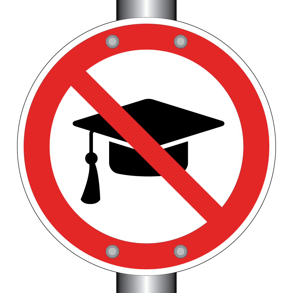 Pas de toque de graduation
