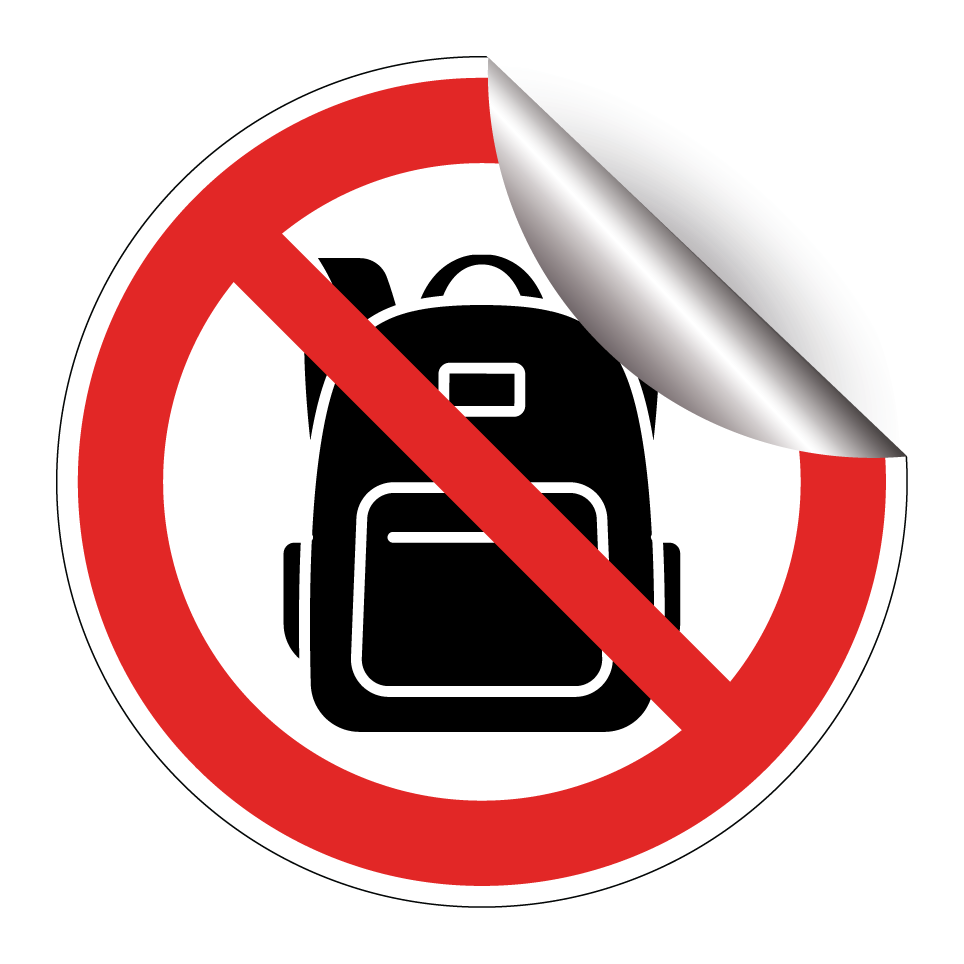 Pas de sac à dos