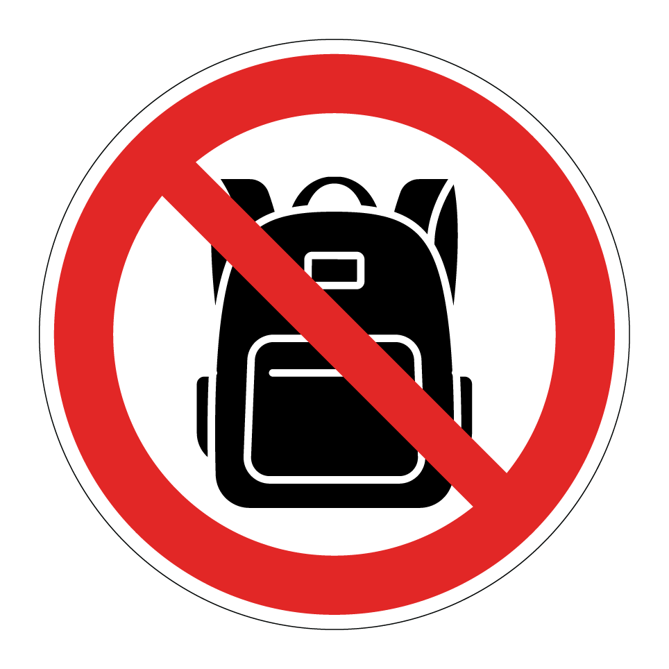 Pas de sac à dos