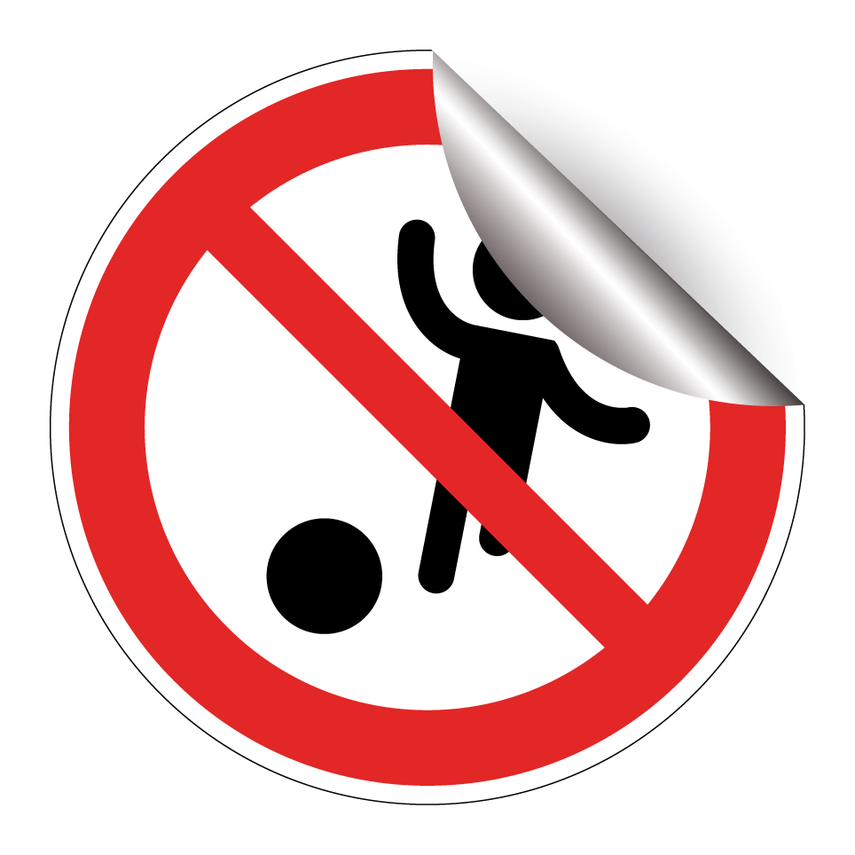 Interdiction de jouer à la balle