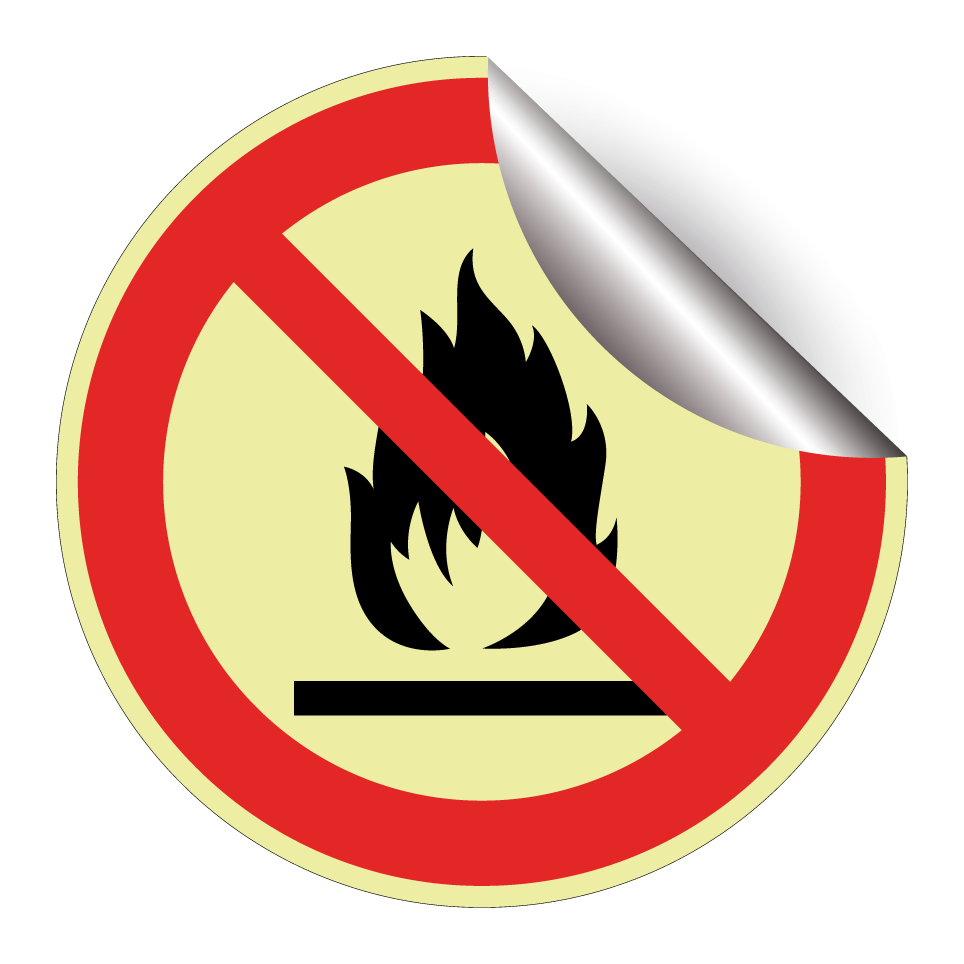 Pas de flammes nues