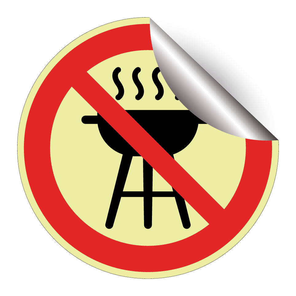 Pas de barbecues
