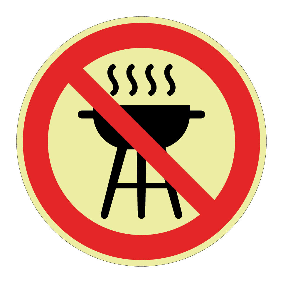 Pas de barbecues
