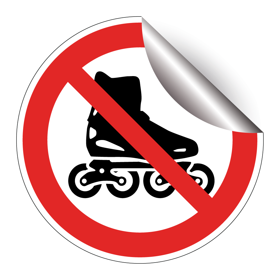 Interdiction de faire du roller