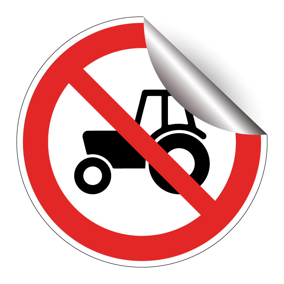 Pas de tracteurs