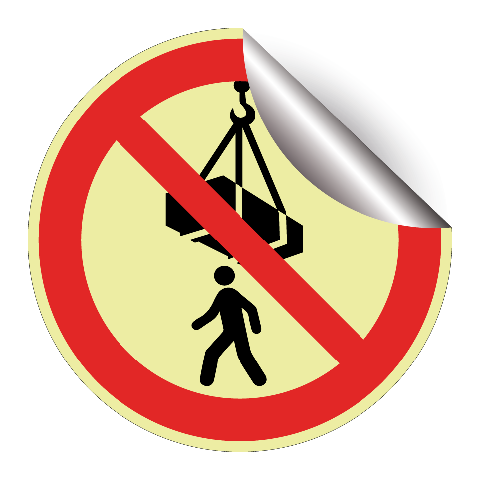 Ne pas passer sous une charge suspendue