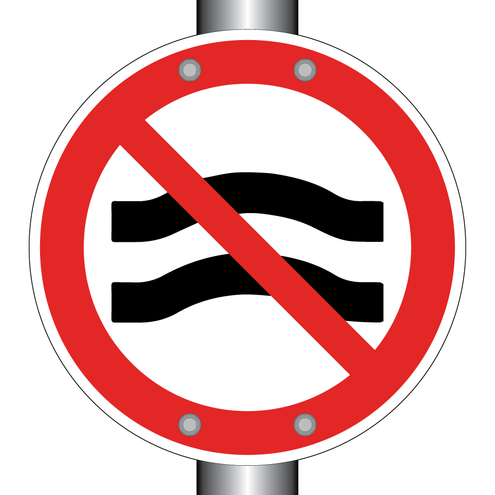 Baignade interdite