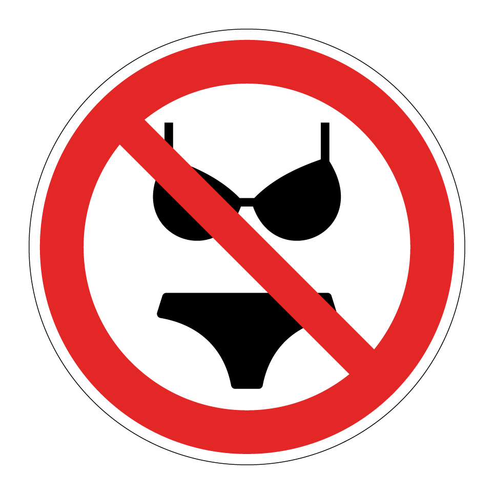 Pas de bikini