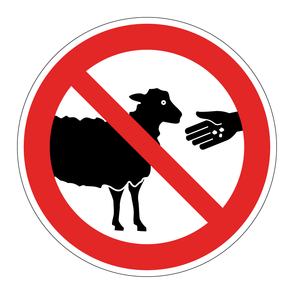 Ne pas nourrir les moutons