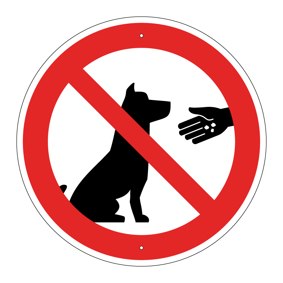 Ne pas nourrir les chiens