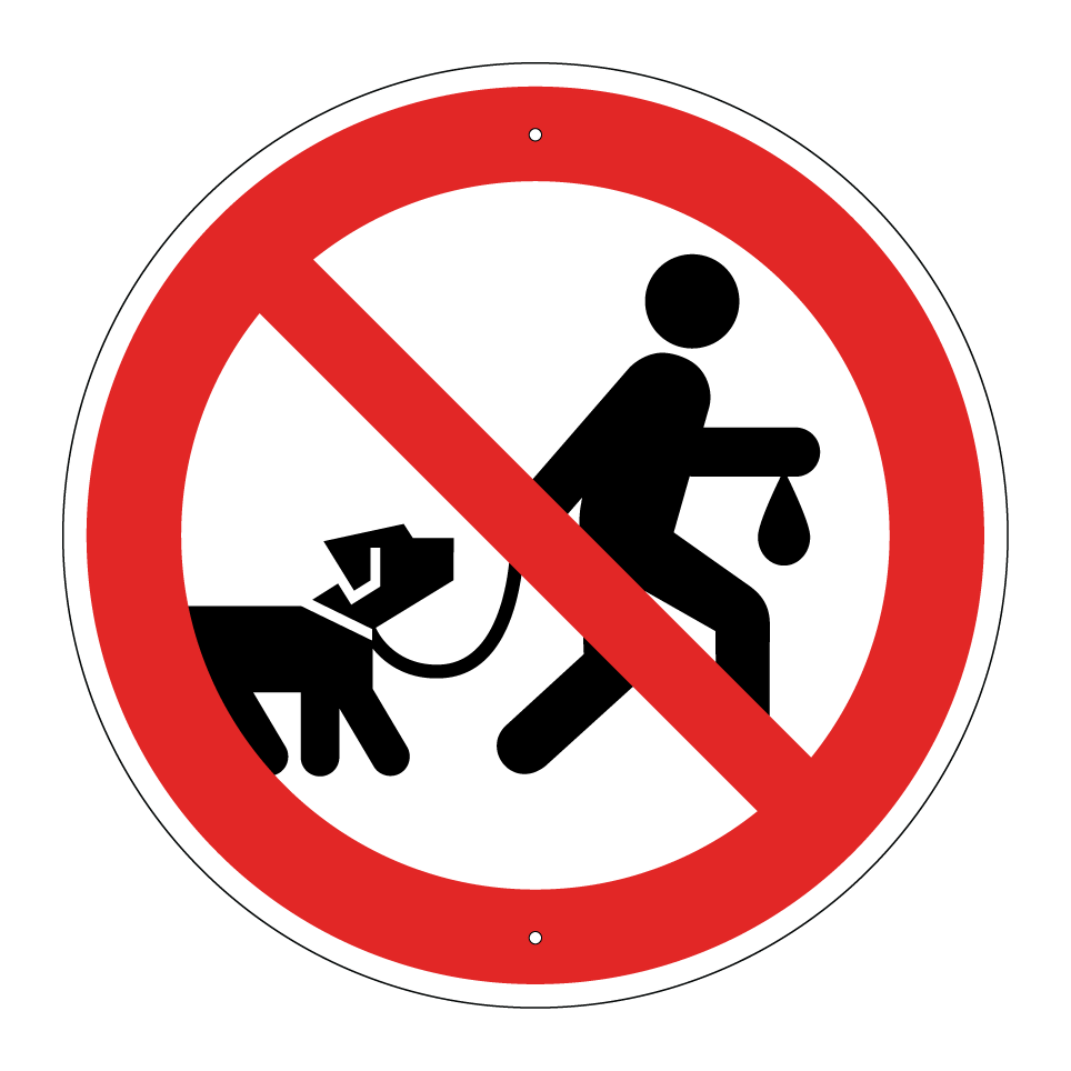 Interdiction de promener les chiens