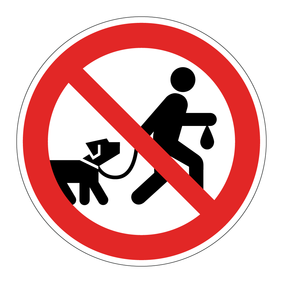 Interdiction de promener les chiens