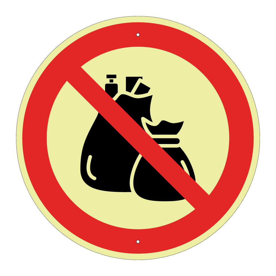 Pas de sacs poubelle