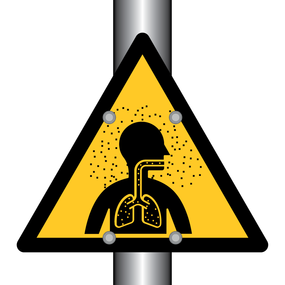 Avertissement danger d’inhalation