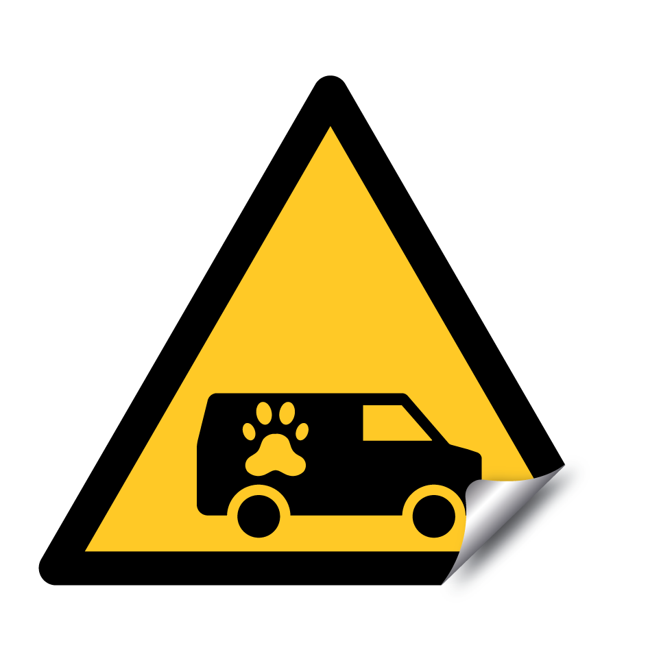 Transport d’animaux - avertissement