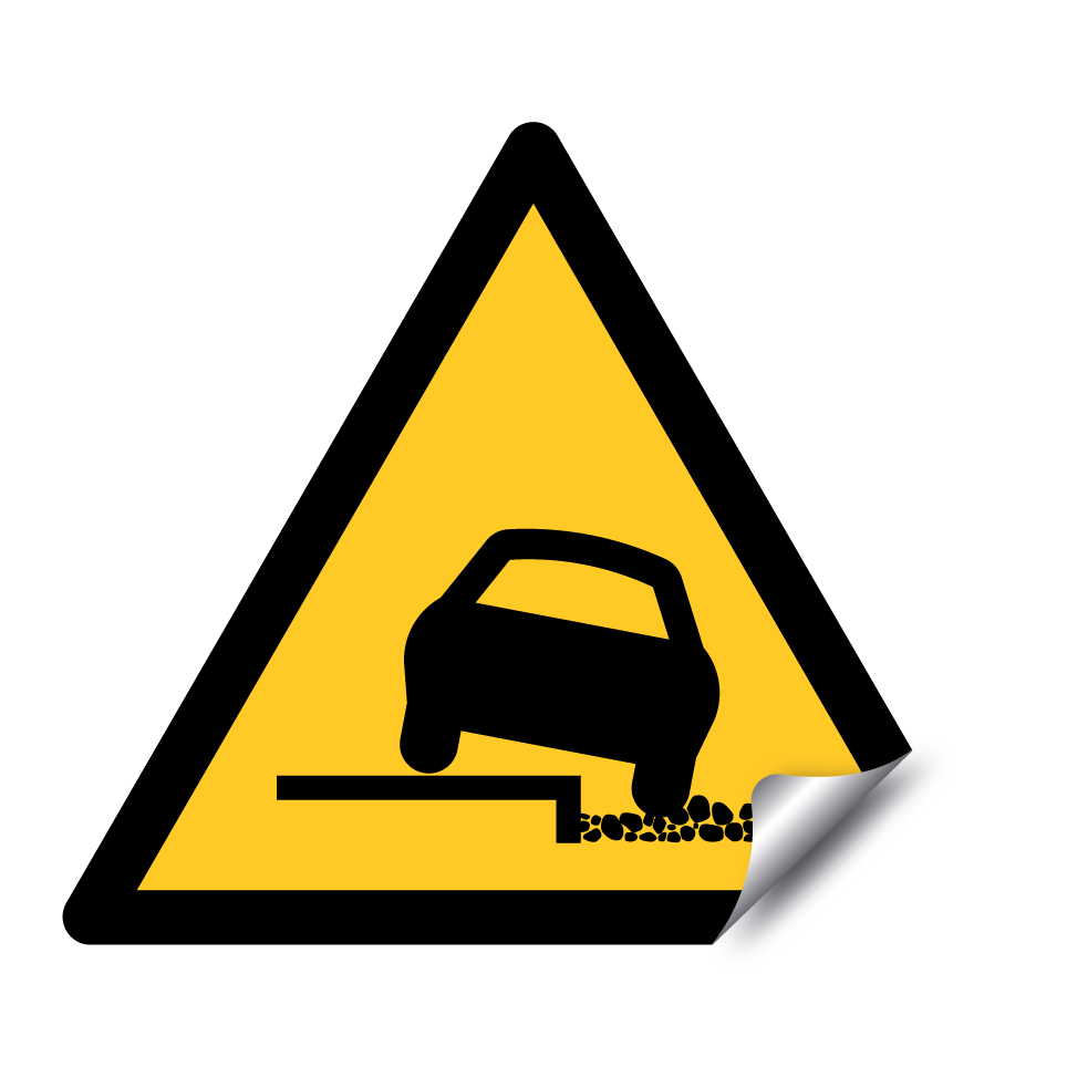 Attention accotement instable