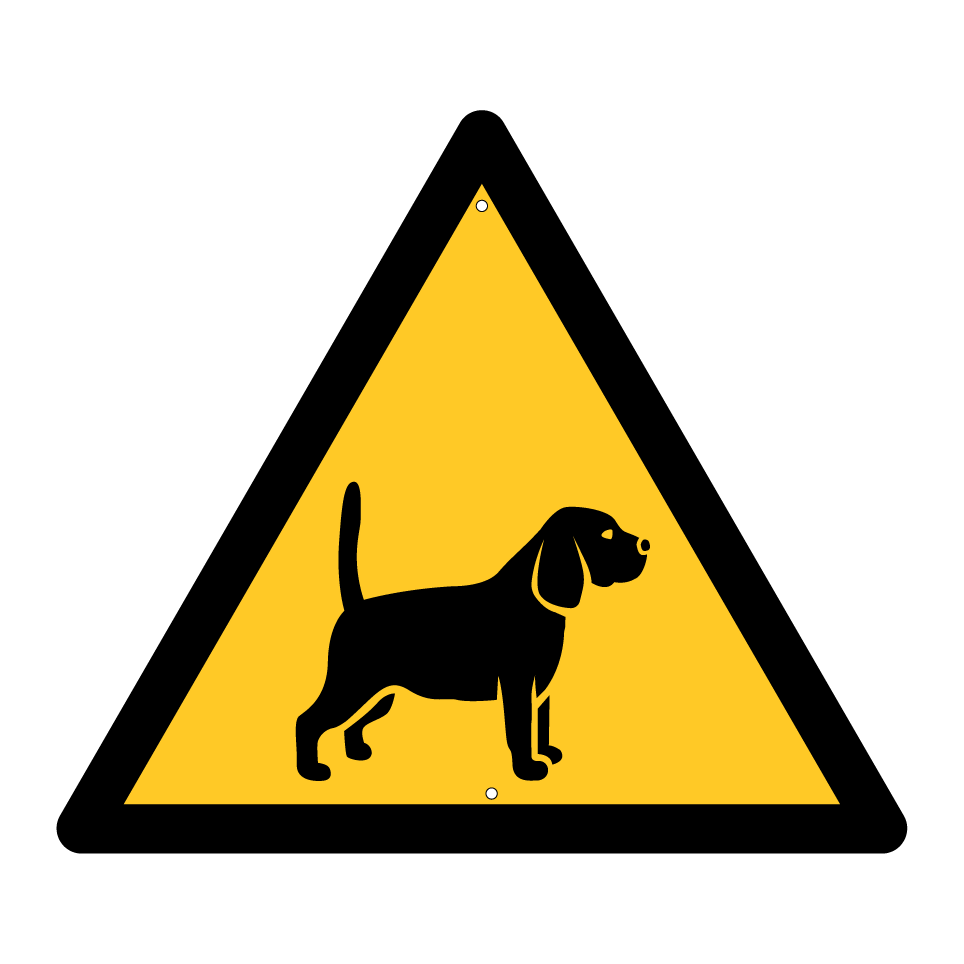 Chiens de garde dans la zone