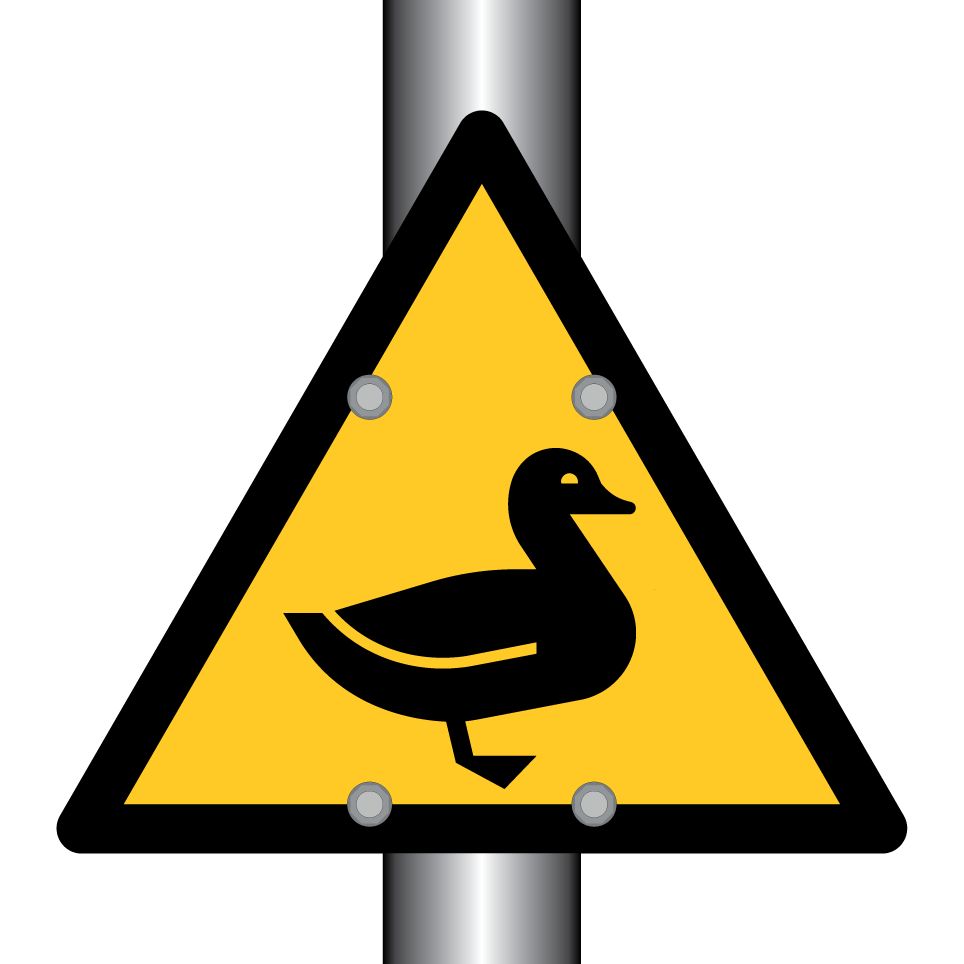 Canard d’avertissement