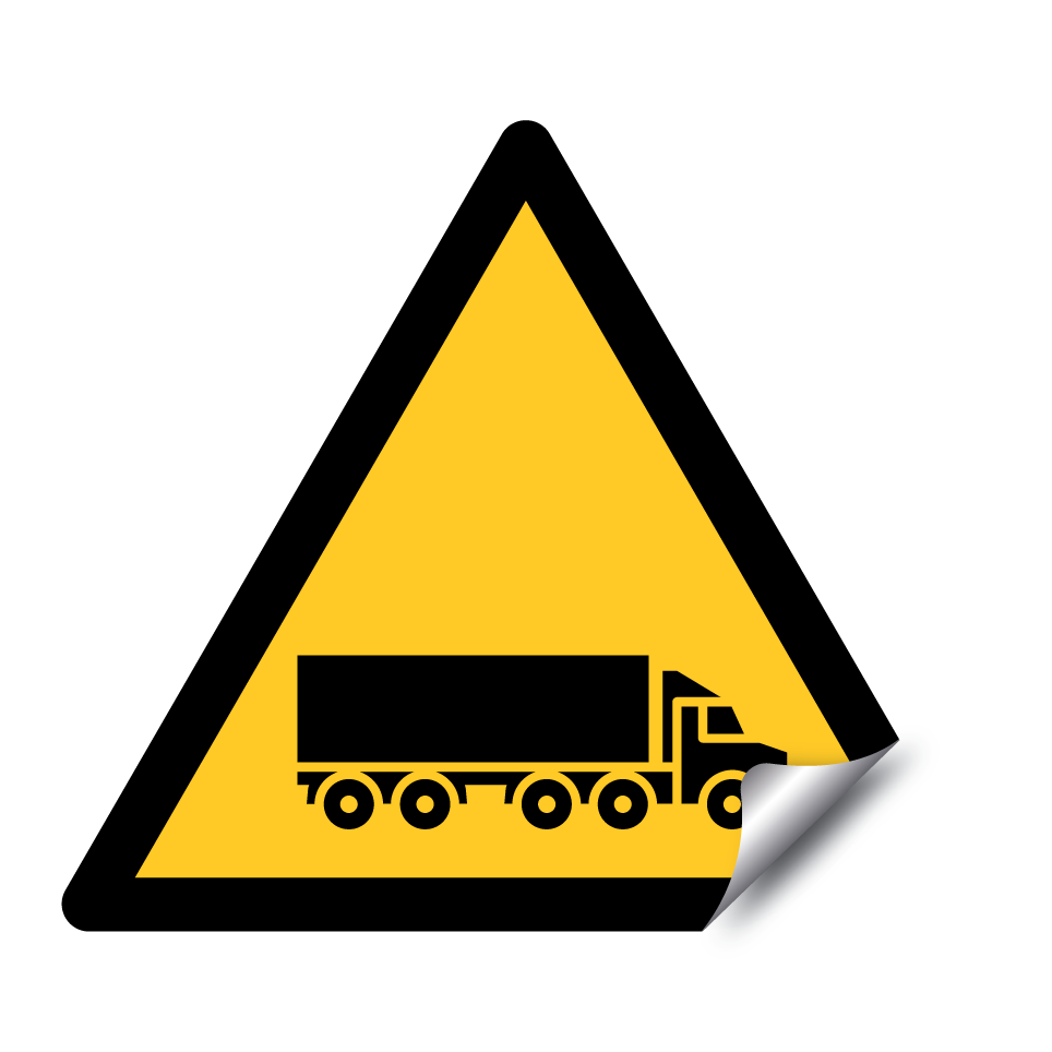 Camion d'avertissement