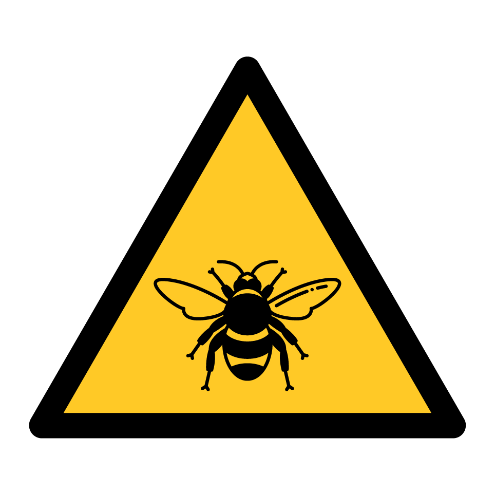 Avertissement abeilles / insectes
