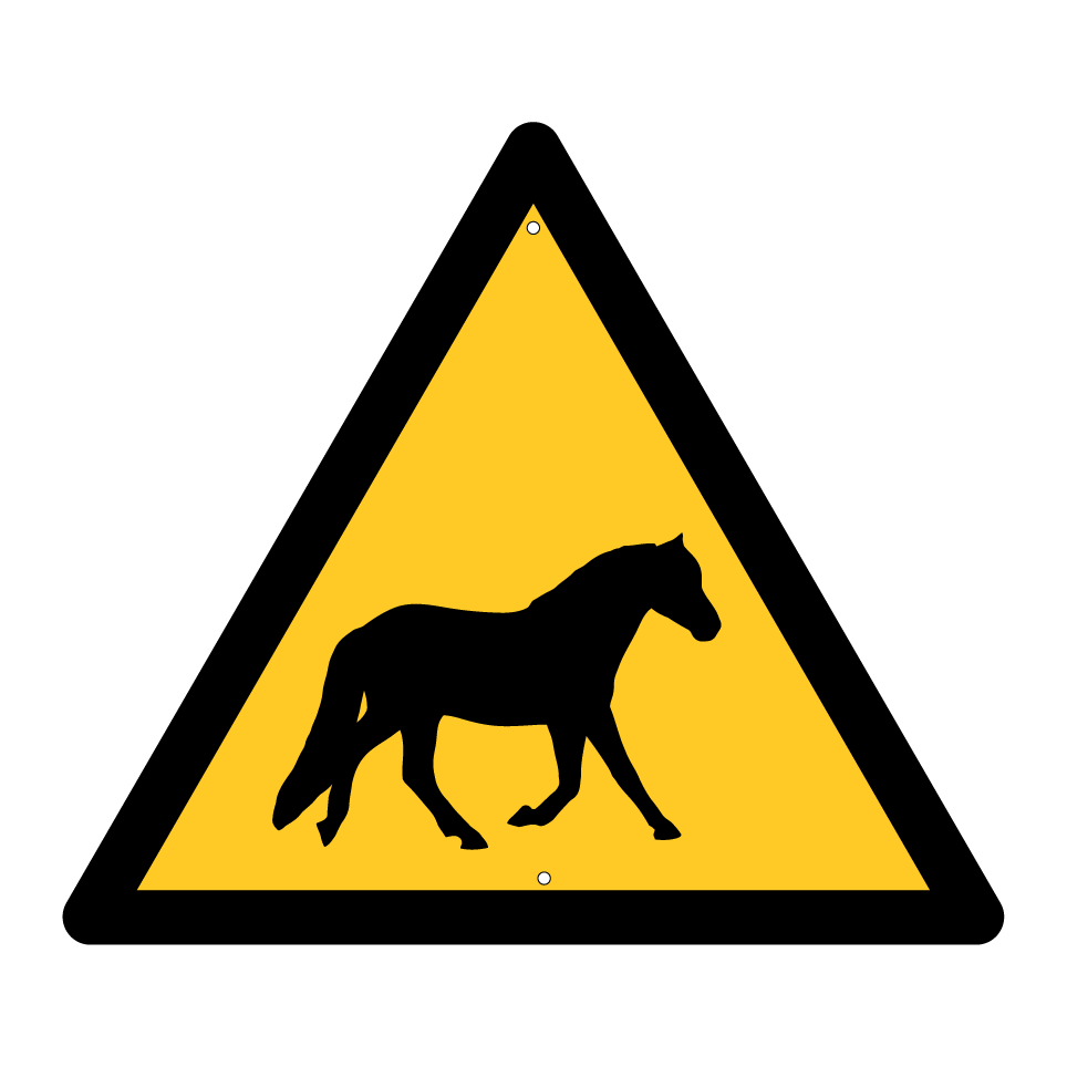 Attention passage de chevaux