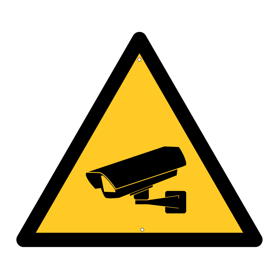 Surveillance CCTV avertissement
