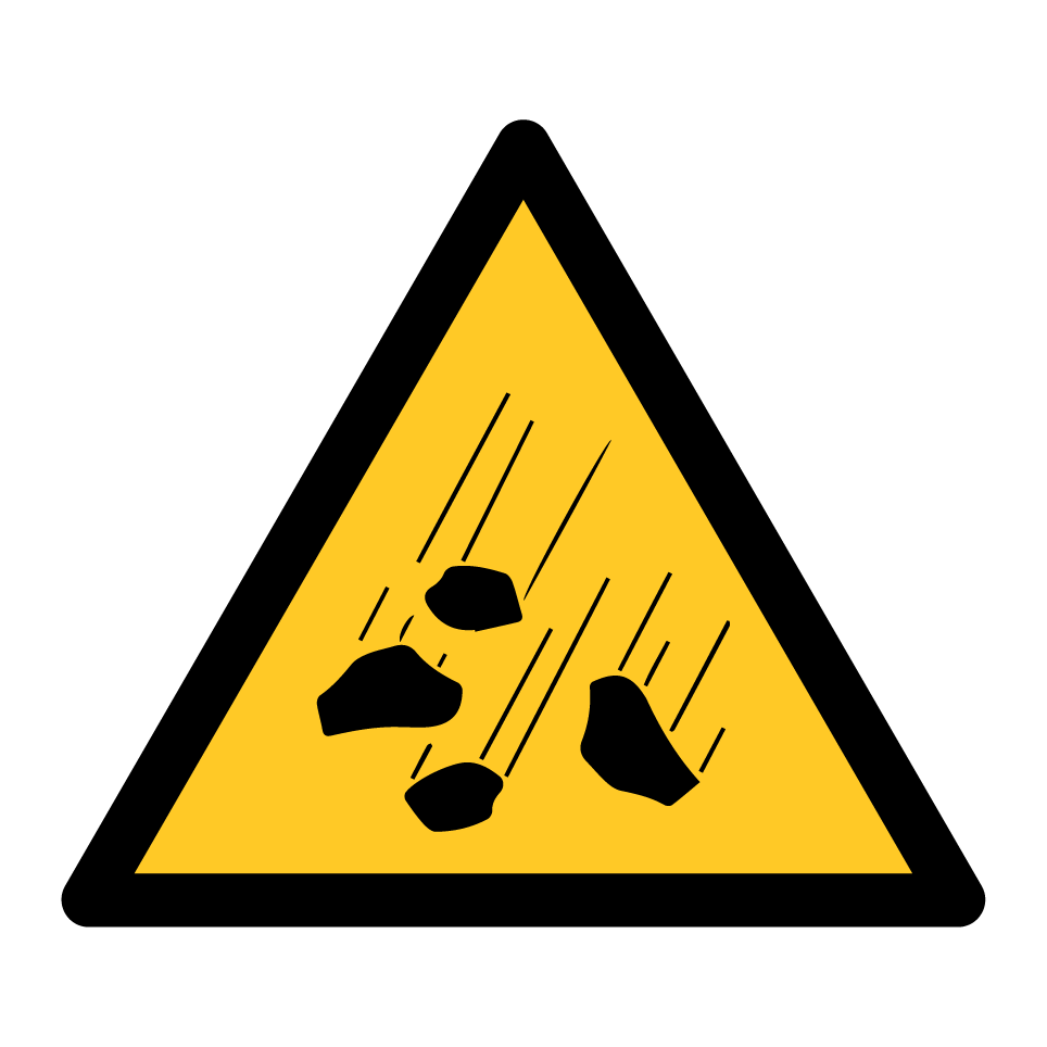 Attention chutes de pierres